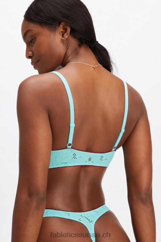 femmes bralette en dentelle sans couture B0B6R1523 vague de cristal/cerise douce Fabletics