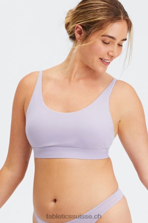 femmes bralette à encolure dégagée au toucher fin B0B6R1577 ombre Fabletics