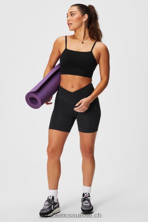 femmes bralette midi sans couture nuage B0B6R1510 noir Fabletics