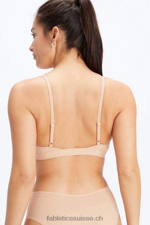 femmes bralette triangle au toucher fin B0B6R1545 chêne Fabletics