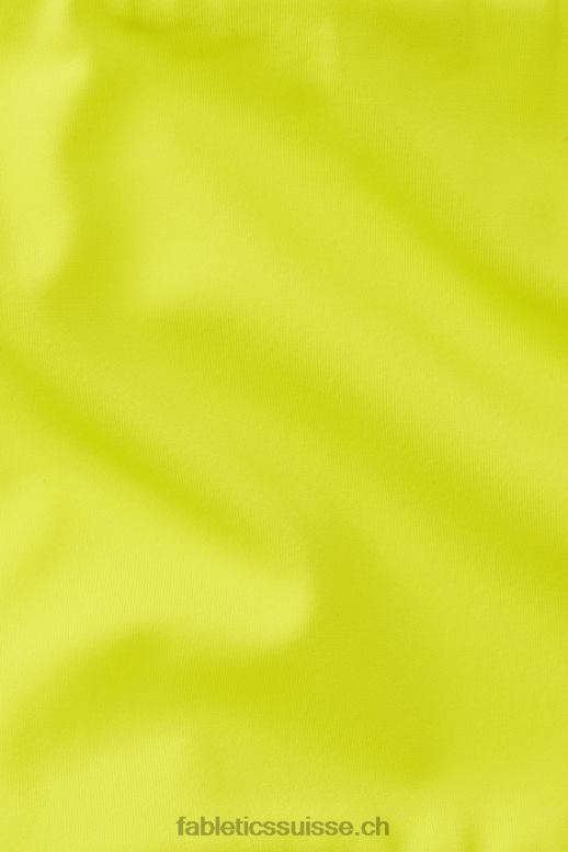 femmes haut de maillot de bain bandeau multi-usages B0B6R1505 citron aigre/blanc classique Fabletics