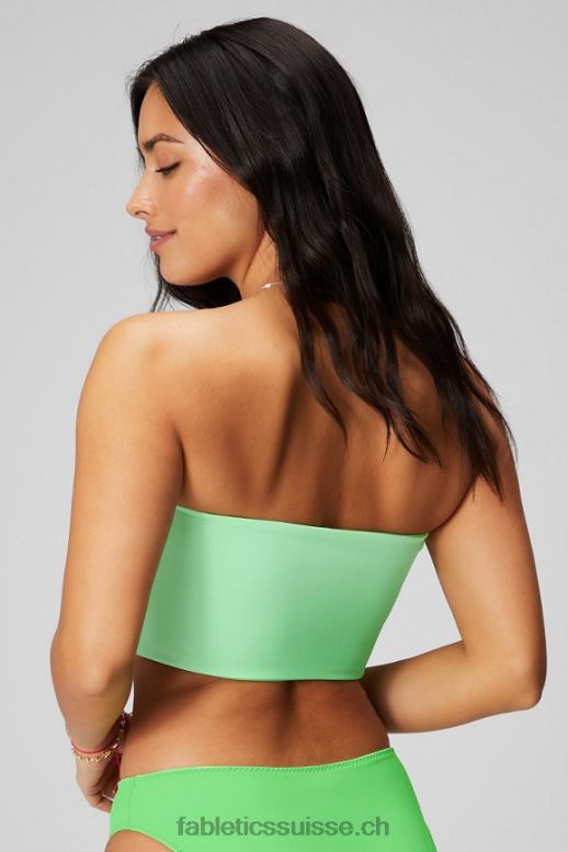 femmes haut de maillot de bain bandeau multi-usages B0B6R1506 chaux sucrée/hyper gazon Fabletics