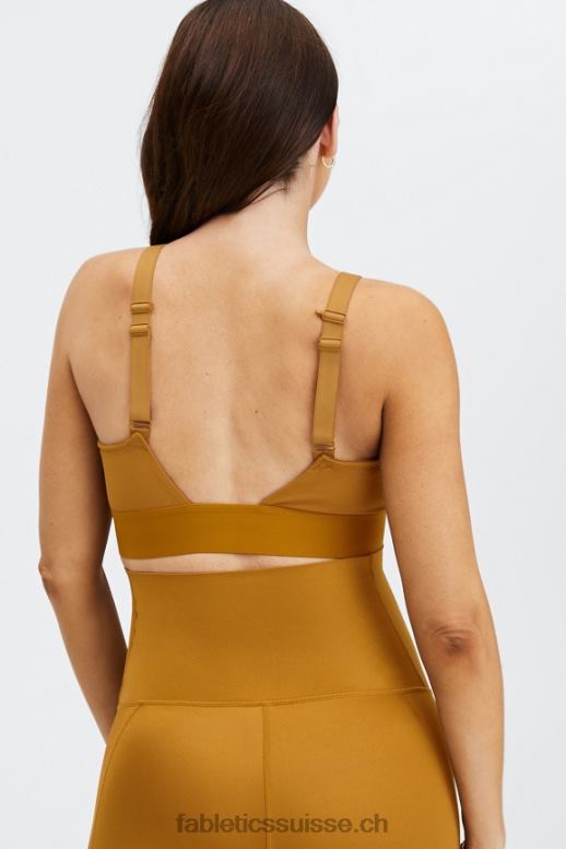 femmes soutien-gorge d\'allaitement de maternité B0B6R1602 bronze foncé Fabletics