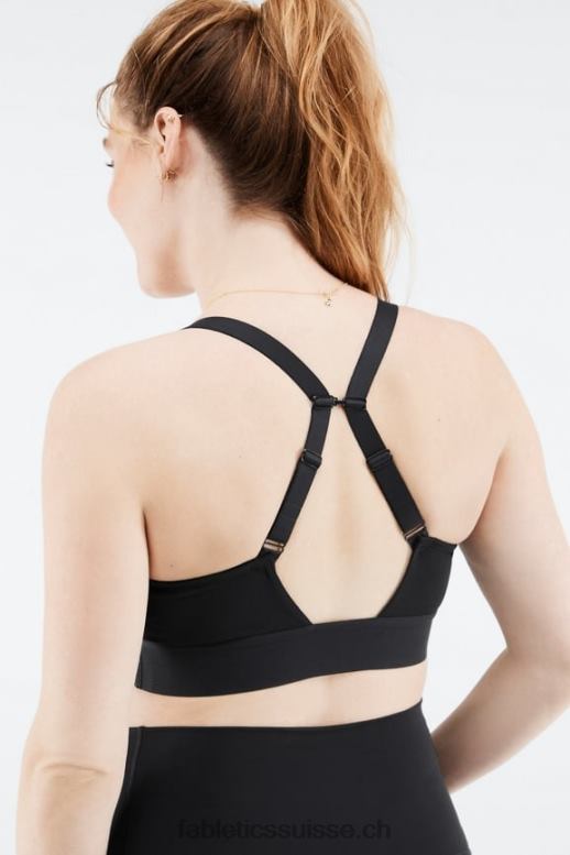 femmes soutien-gorge d\'allaitement de maternité B0B6R1603 noir Fabletics