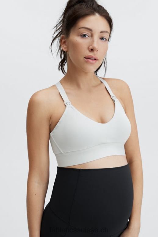 femmes soutien-gorge d'allaitement de maternité B0B6R1604 gris minéral Fabletics