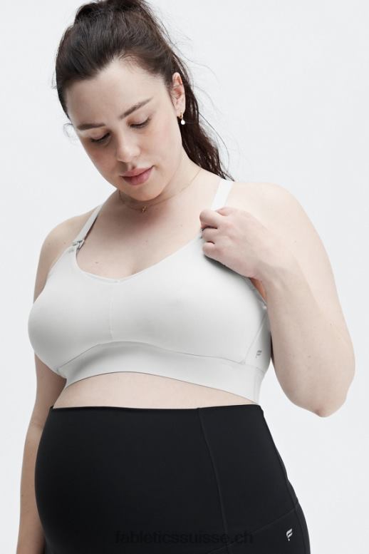 femmes soutien-gorge d'allaitement de maternité B0B6R1605 gris minéral Fabletics