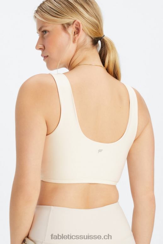 femmes soutien-gorge de sport croisé à faible impact B0B6R1516 aigrette Fabletics