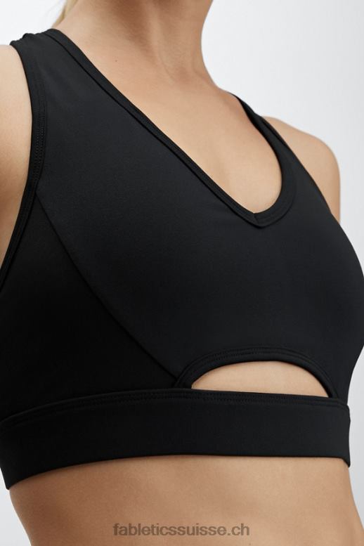 femmes soutien-gorge de sport à faible impact B0B6R1490 noir Fabletics