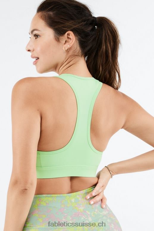 femmes soutien-gorge de sport à faible impact B0B6R1491 aloès Fabletics