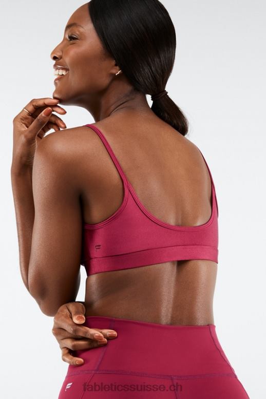femmes soutien-gorge de sport à faible impact adley B0B6R1653 éclat éclat de cerise Fabletics