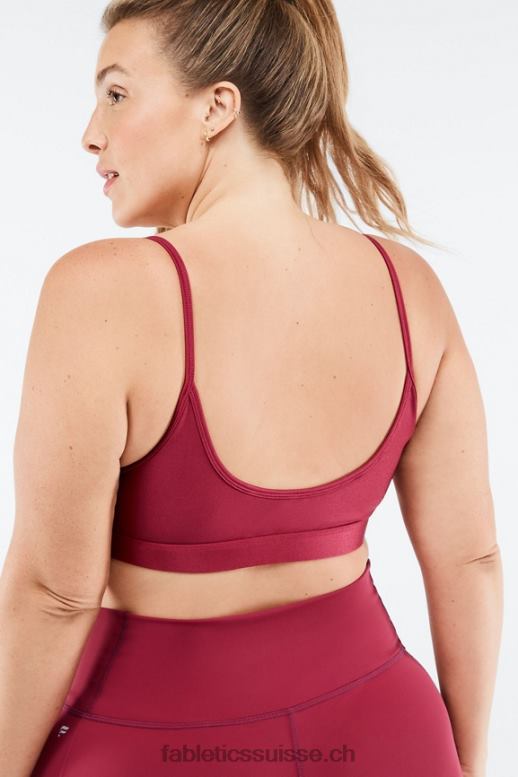 femmes soutien-gorge de sport à faible impact adley B0B6R1654 éclat éclat de cerise Fabletics