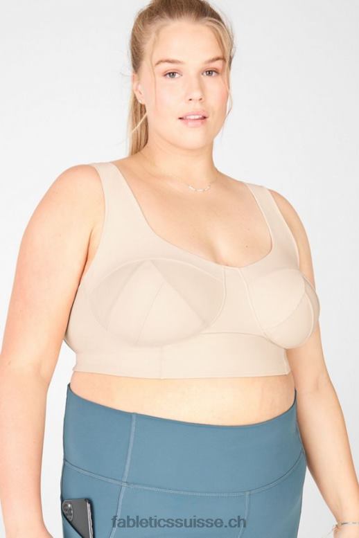 femmes soutien-gorge de sport à faible impact charolette B0B6R1692 lait de miel Fabletics