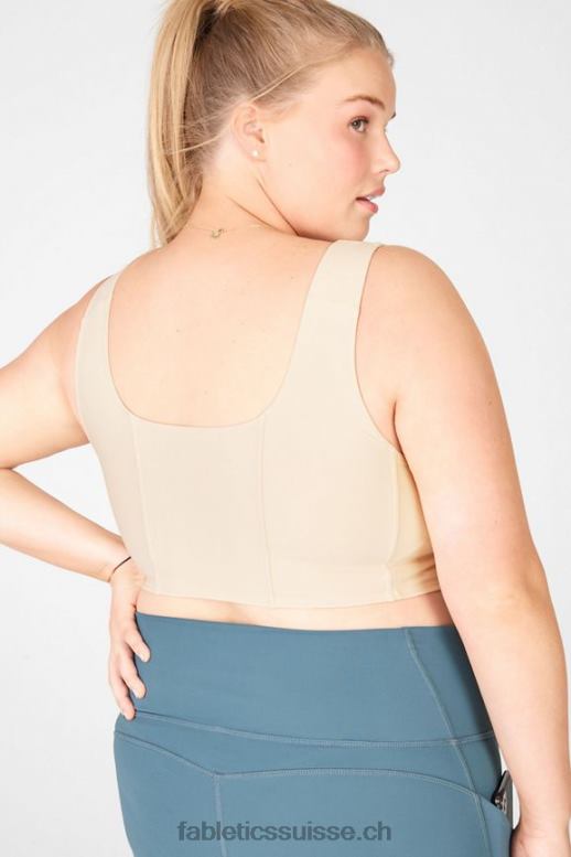 femmes soutien-gorge de sport à faible impact charolette B0B6R1692 lait de miel Fabletics
