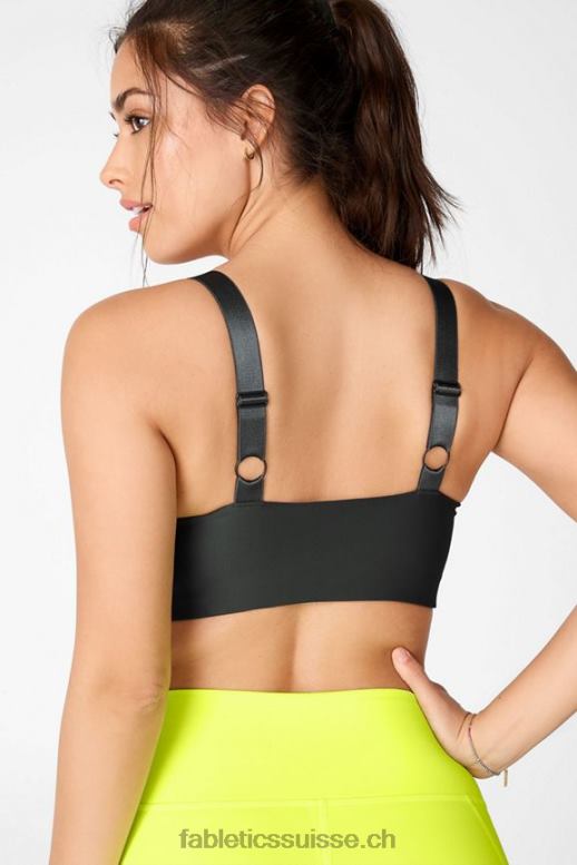 femmes soutien-gorge de sport à faible impact ines B0B6R1676 ombre de nuit/néon Fabletics