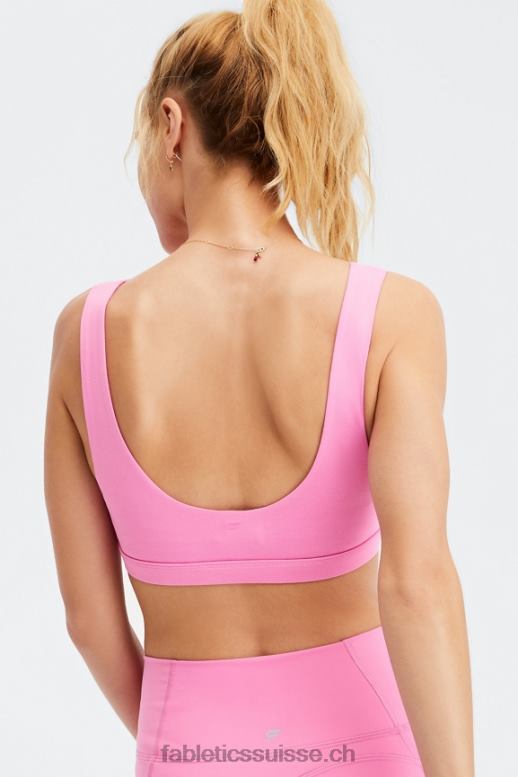 femmes soutien-gorge de sport à faible impact lola B0B6R1616 marbre rose Fabletics