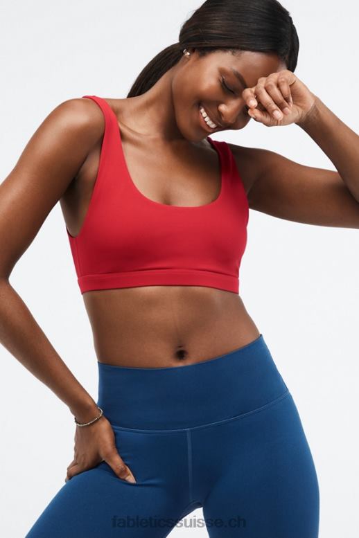 femmes soutien-gorge de sport à faible impact lola B0B6R1622 haute rouge Fabletics