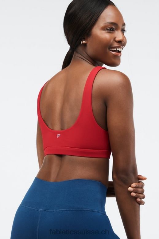 femmes soutien-gorge de sport à faible impact lola B0B6R1622 haute rouge Fabletics