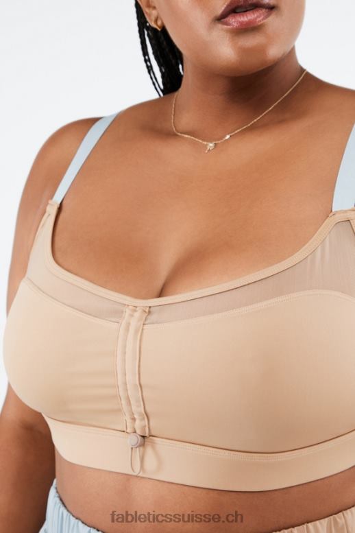 femmes soutien-gorge de sport à faible impact makayla B0B6R1634 désert/pierre bleue Fabletics