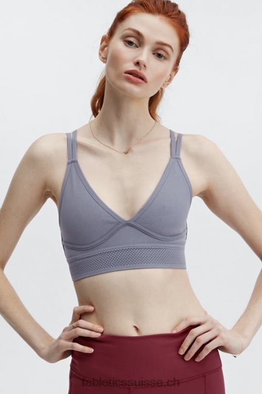 femmes soutien-gorge de sport jenni sculptknit B0B6R1635 nuage de pluie sombre Fabletics