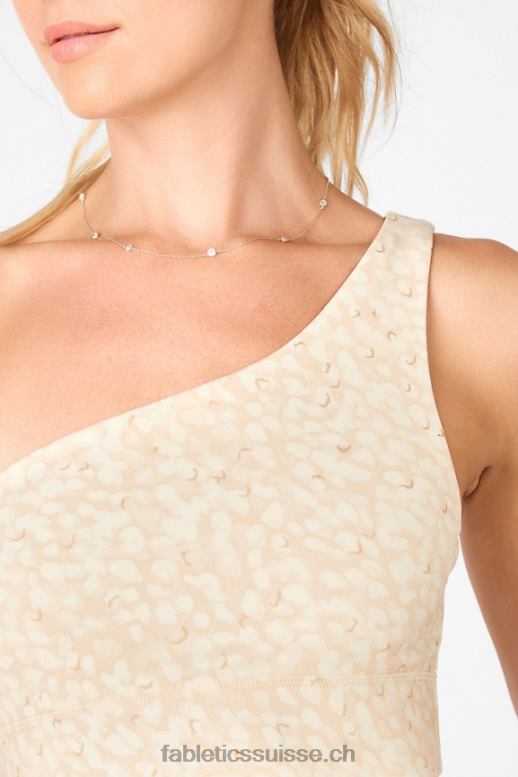 femmes soutien-gorge de sport réversible à une épaule harlow B0B6R1680 froid/chou à la crème Fabletics