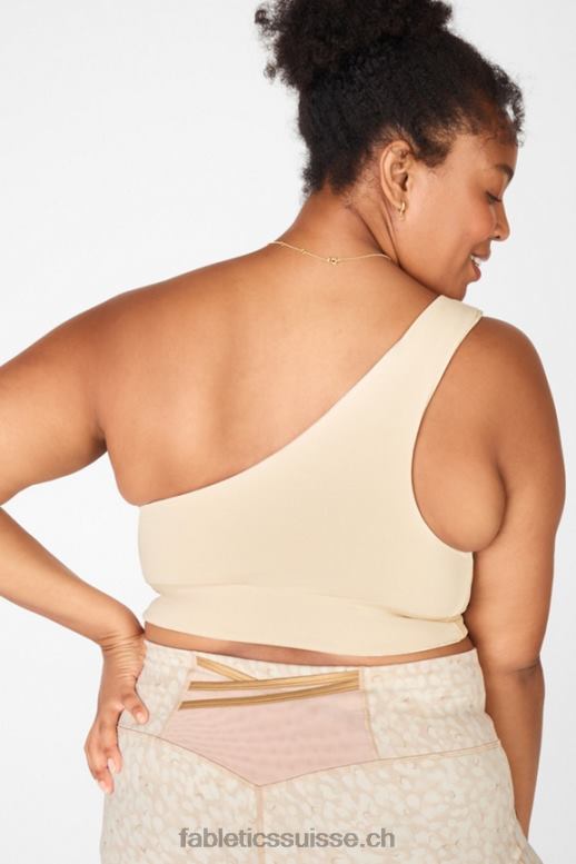 femmes soutien-gorge de sport réversible à une épaule harlow B0B6R1681 froid/chou à la crème Fabletics