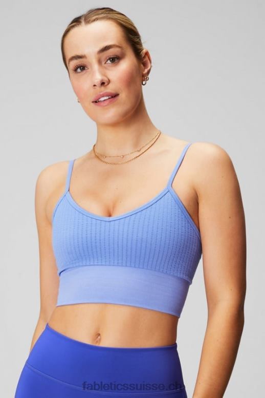 femmes soutien-gorge mi-long sans coutures shauna B0B6R1502 punch pervenche Fabletics