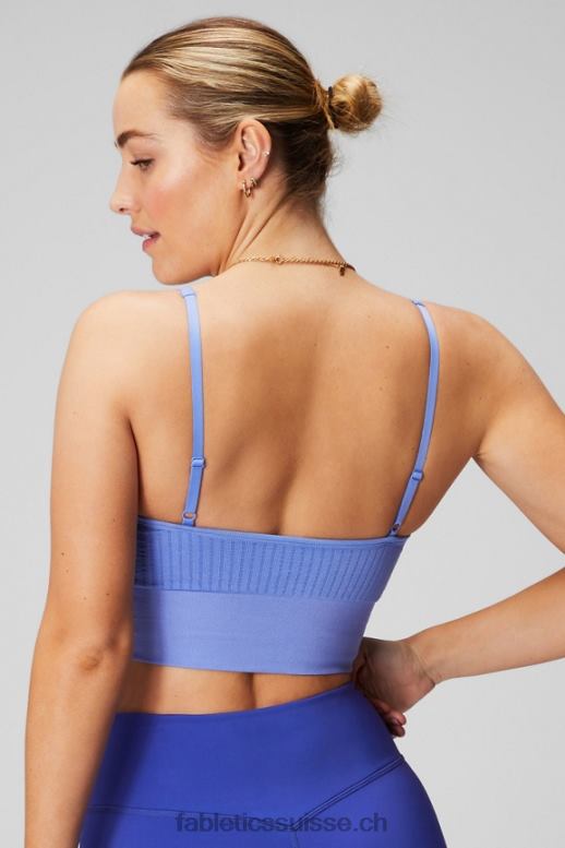 femmes soutien-gorge mi-long sans coutures shauna B0B6R1502 punch pervenche Fabletics