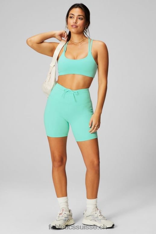 femmes soutien-gorge principal à faible impact B0B6R1453 néon au bord de la piscine Fabletics