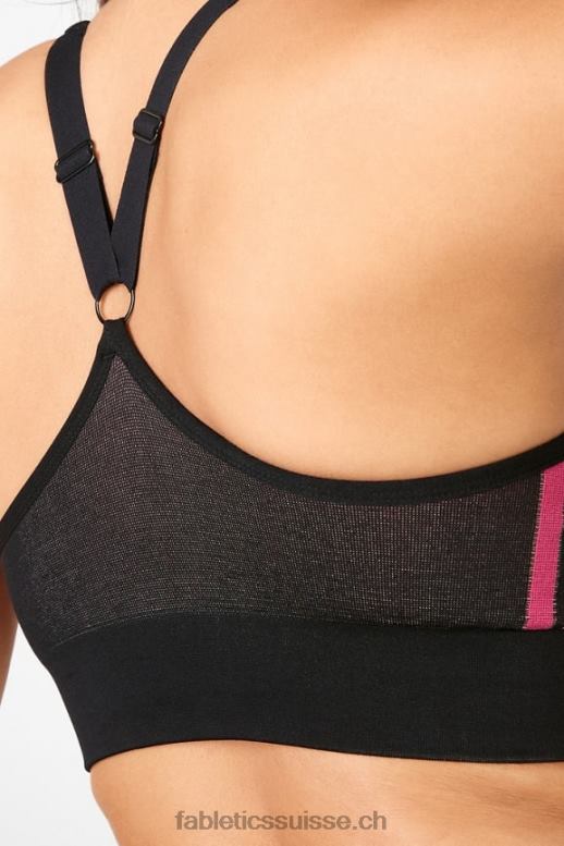 femmes soutien-gorge sans couture aisley B0B6R1671 rose rayé multi Fabletics