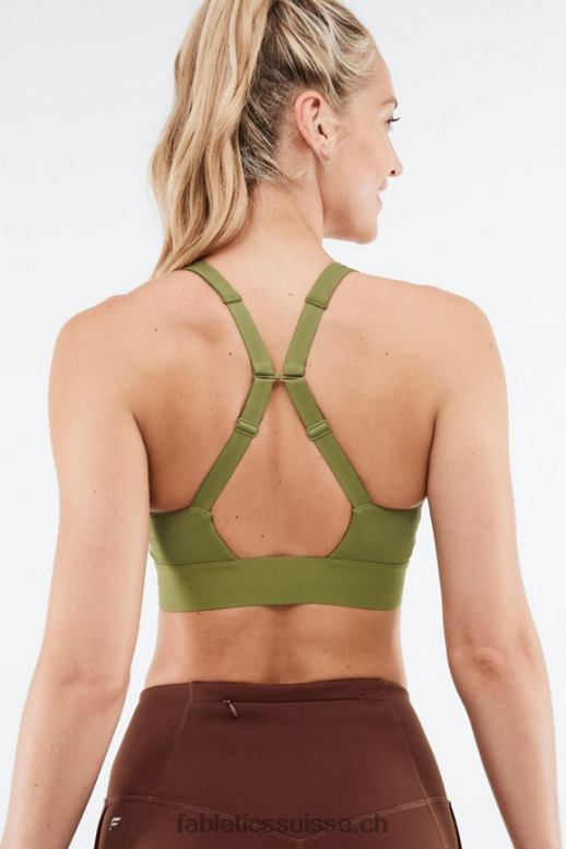 femmes soutien-gorge toute la journée 104 B0B6R1482 olive fanée Fabletics