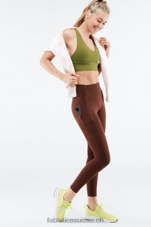 femmes soutien-gorge toute la journée 104 B0B6R1482 olive fanée Fabletics