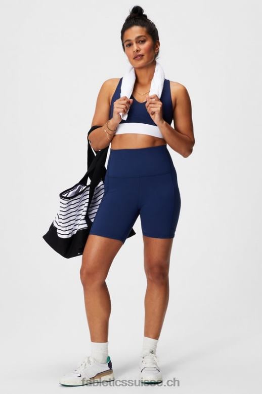 femmes toute la journée tous les jours soutien-gorge 100 B0B6R1462 marine collégiale/blanc classique Fabletics