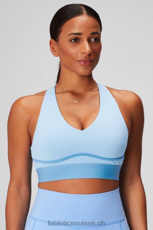 femmes toute la journée tous les jours soutien-gorge 100 B0B6R1465 jacinthe des bois/fleur bleue Fabletics