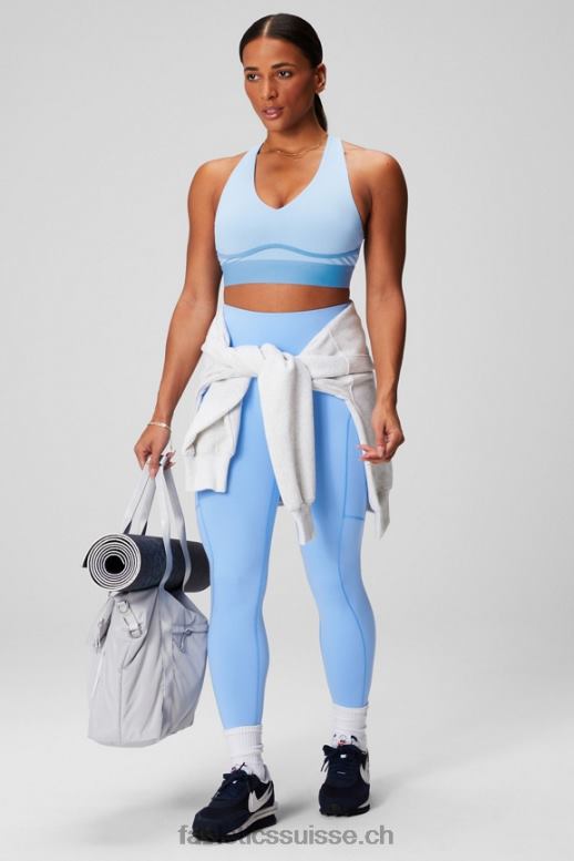 femmes toute la journée tous les jours soutien-gorge 100 B0B6R1465 jacinthe des bois/fleur bleue Fabletics