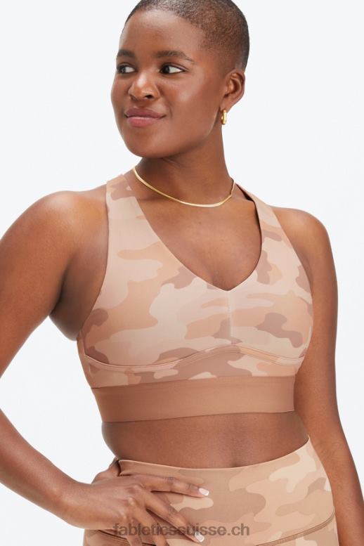 femmes toute la journée tous les jours soutien-gorge 101 B0B6R1468 nounours grand camo/nounours Fabletics