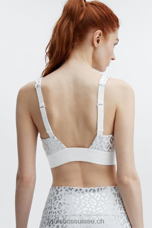 femmes toute la journée tous les jours soutien-gorge 101 B0B6R1469 foil furtif/blanc Fabletics