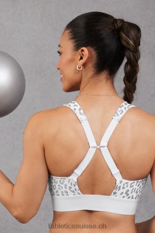 femmes toute la journée tous les jours soutien-gorge 101 B0B6R1469 foil furtif/blanc Fabletics