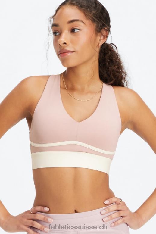 femmes toute la journée tous les jours soutien-gorge 101 B0B6R1471 mauve sourd/aigrette Fabletics