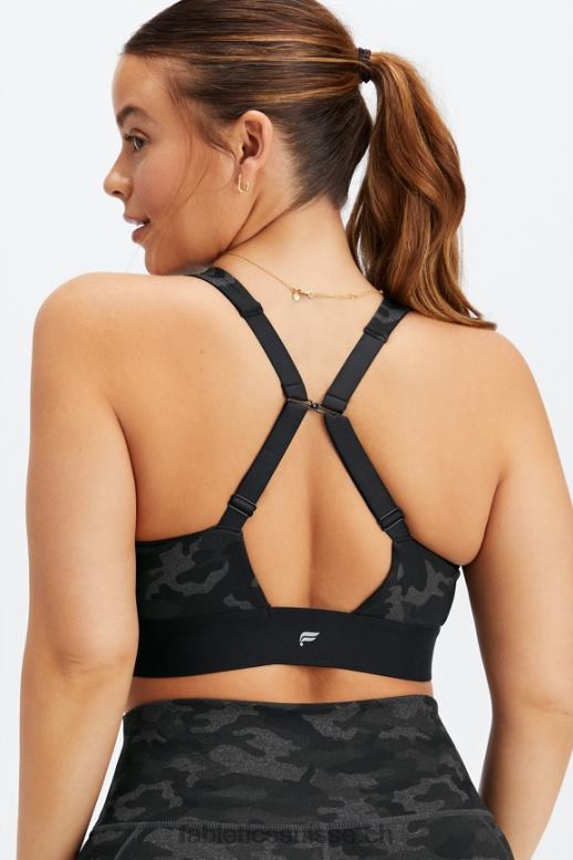 femmes toute la journée tous les jours soutien-gorge 102 B0B6R1476 camouflage anthracite Fabletics