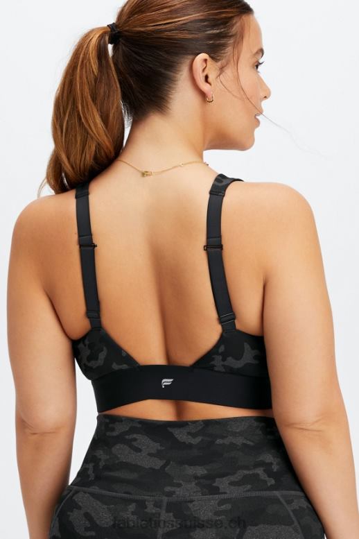 femmes toute la journée tous les jours soutien-gorge 102 B0B6R1476 camouflage anthracite Fabletics
