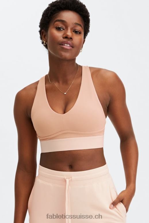 femmes toute la journée tous les jours soutien-gorge 103 B0B6R1479 teinte rose/sable Fabletics