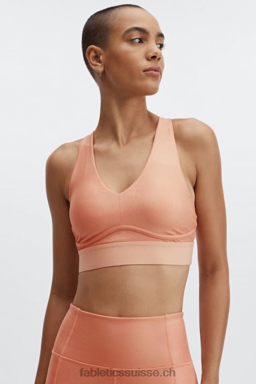 femmes toute la journée tous les jours soutien-gorge 103 B0B6R1481 cuivre irisé / bouleau Fabletics