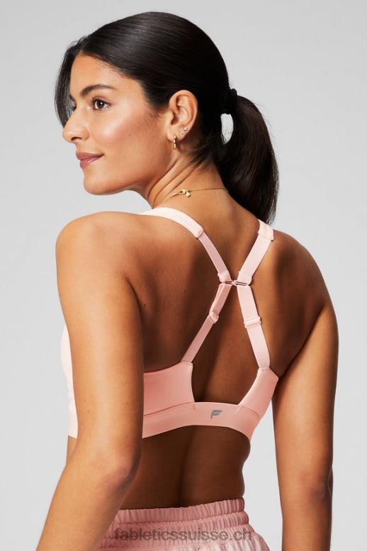 femmes toute la journée tous les jours soutien-gorge 99 B0B6R1458 crème au beurre rose Fabletics