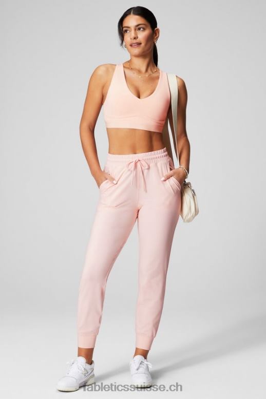 femmes toute la journée tous les jours soutien-gorge 99 B0B6R1458 crème au beurre rose Fabletics