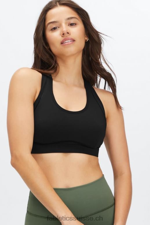femmes belle soutien-gorge de sport à impact élevé B0B6R1398 noir Fabletics