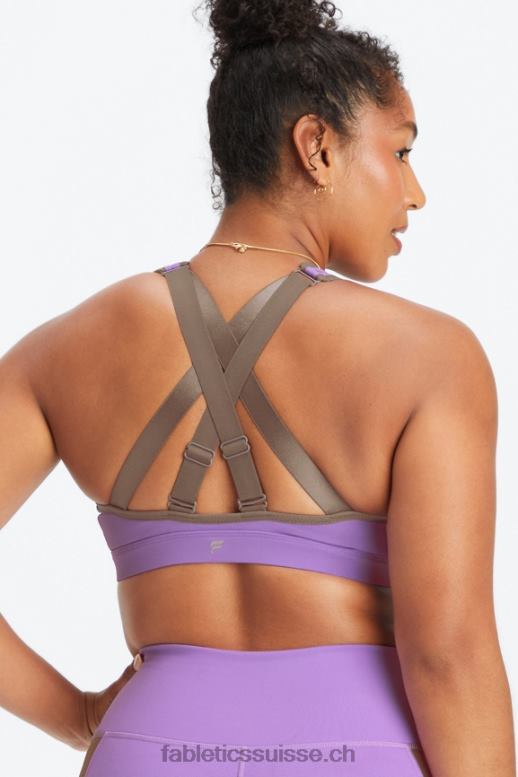 femmes belle soutien-gorge de sport à impact élevé B0B6R1399 ultraviolet/écorce de saule Fabletics