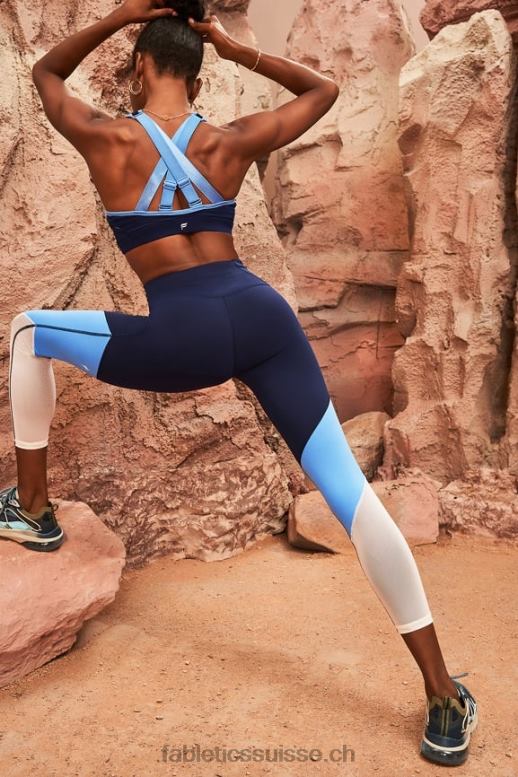femmes belle soutien-gorge de sport à impact élevé B0B6R1400 marine profond/bleuet Fabletics