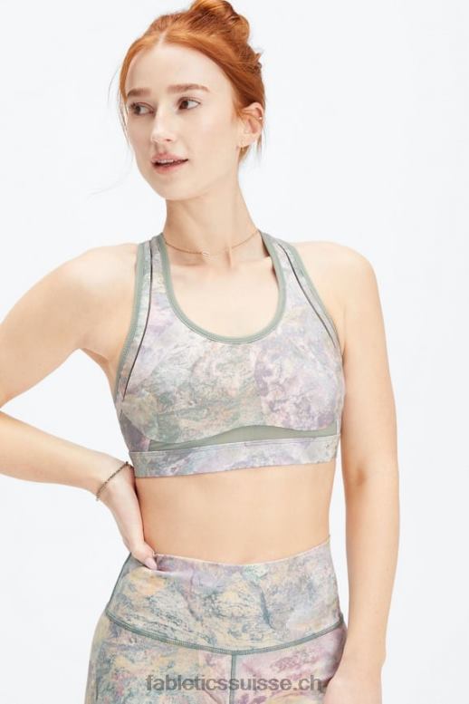 femmes belle soutien-gorge de sport à impact élevé B0B6R1401 roche lunaire/canyon rose Fabletics