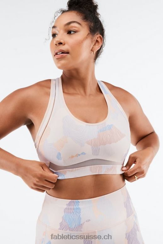 femmes belle soutien-gorge de sport à impact élevé B0B6R1407 sable aride/chaud Fabletics