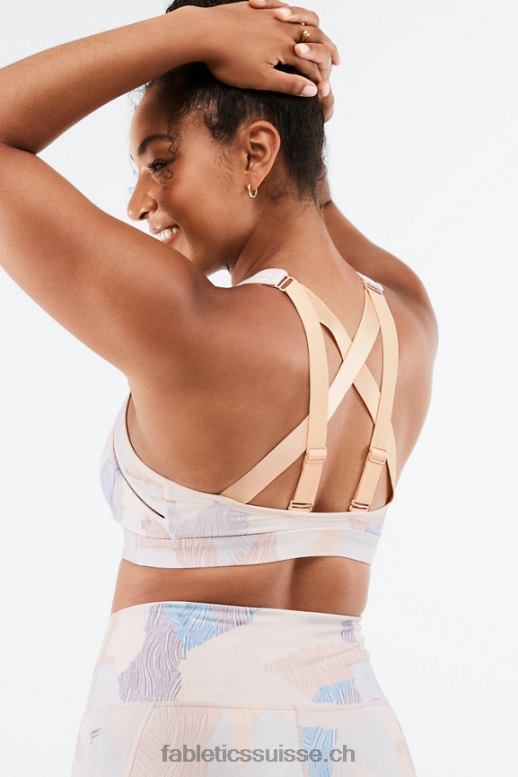 femmes belle soutien-gorge de sport à impact élevé B0B6R1407 sable aride/chaud Fabletics